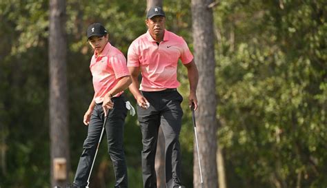 Tiger Woods congratulates ex